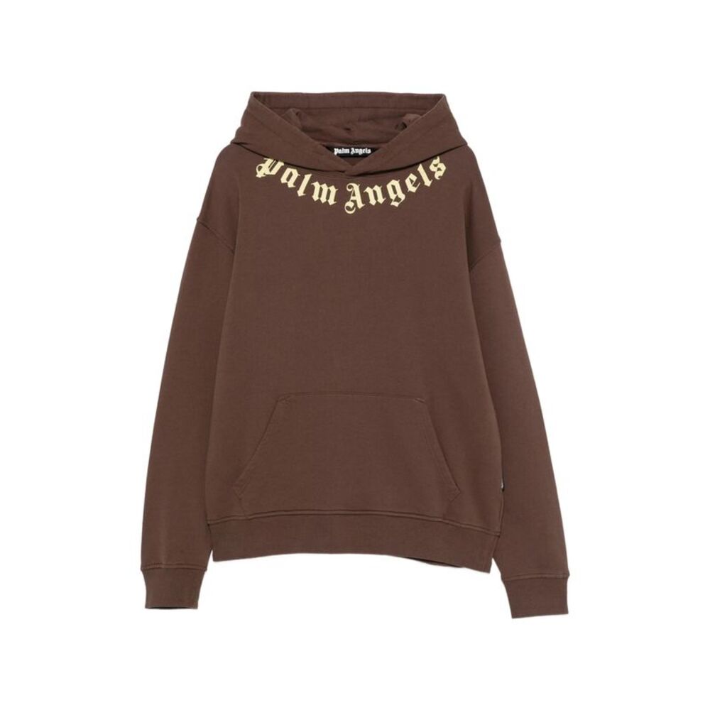 Palm Angels Brown Sweaters & Knitwear - Hoodies Men